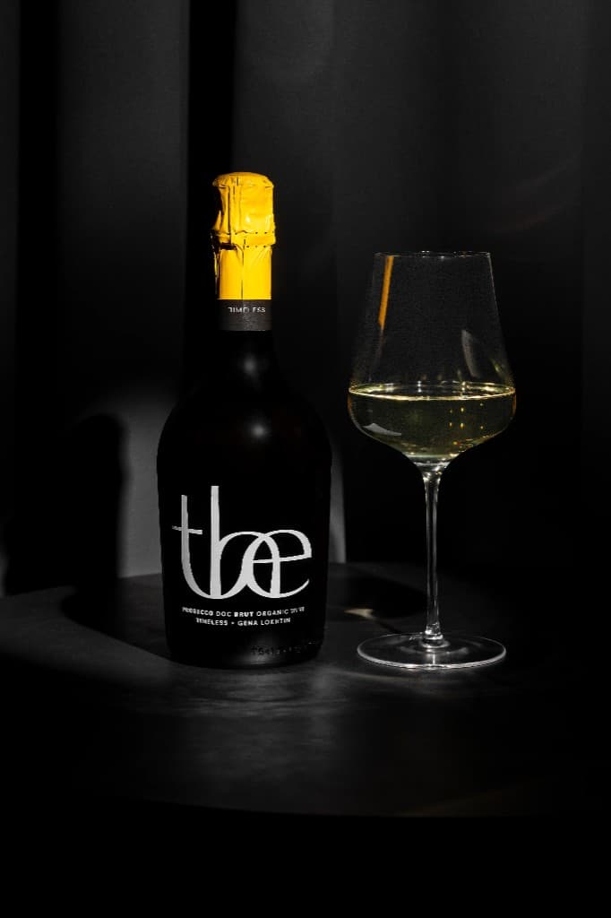 ”THE” Timeless Prosecco bottle and glass